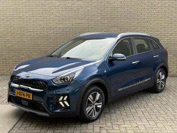 Zakelijke Lease |  Kia Niro 1.6 GDi 141pk PHEV | DynamicLine, Automaat, Gebruikt, Euro 6, Blauw