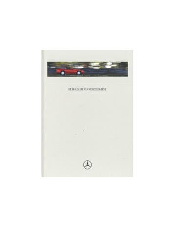 1996 MERCEDES BENZ SL HARDCOVER BROCHURE NEDERLANDS, Boeken, Nieuw, Author