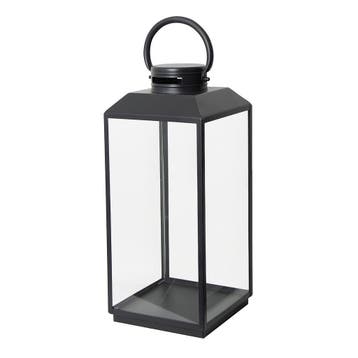 Newport Windlicht Zwart Large Tuinaccessoires Windlichten, Verzenden, Nieuw, Modern