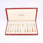 Egon Lauridsen (ELA) Denmark - Koffielepel - Theelepel (12), Antiek en Kunst