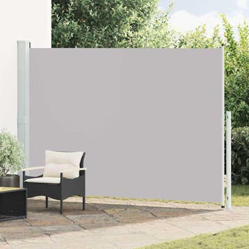 vidaXL Tuinscherm uittrekbaar 200x314 cm grijs, Tuin en Terras, Verzenden, Nieuw
