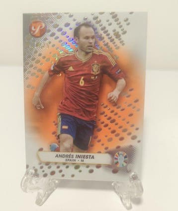 2024 Topps Road to UEFA Euro 2024 Andrés Iniesta 01/25, Nieuw