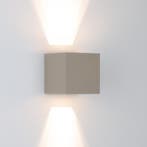 Reach Up en Down Muurlamp Champagne kubus met LED, Huis en Inrichting, Nieuw, Modern, Led, Plafondspot of Wandspot