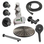 Brauer Gunmetal Edition Thermostatische Regendoucheset, Ophalen of Verzenden, Nieuw