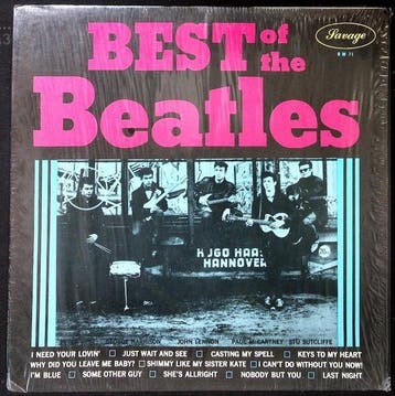 Pete Best - Best of the Beatles - LP album (op zichzelf, Cd's en Dvd's, Nieuw in verpakking