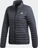 adidas - Maat M VARILITE SOFT Dames Sportjas - Carbon, Kleding | Dames, Verzenden, Nieuw