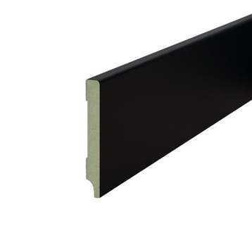 JOKA MDF Plint 15x90 RAL 9005 Zwart Voorgelakt, Overige materialen, Verzenden, 50 tot 150 cm, Overige typen