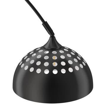 Booglamp Arcus, staal, retro-stijl, 60W - zwart, Verzenden, Nieuw