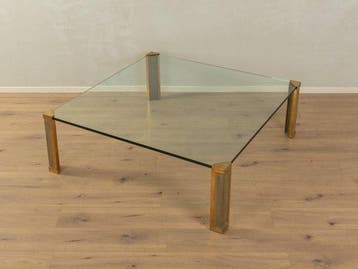 Peter Ghyczy - Salontafel - Glas, Messing