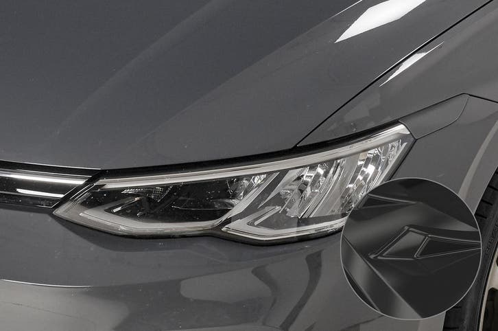 Koplampspoilers voor VW Golf 8 (Type CD) SB310-G, Auto-onderdelen, Carrosserie en Plaatwerk, Nieuw, Verzenden