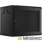 Lanberg WF01-6409-23B rack 9U Wandrek Zwart Flatpack, Computers en Software, Computerbehuizingen, Verzenden, Nieuw