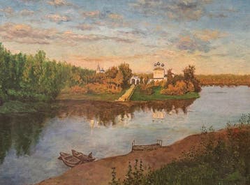 Circle of Isaac Levitan Russian School Mid XX Century -