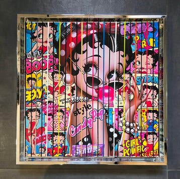 Elmago - Betty boop pop icon codebarre(large)
