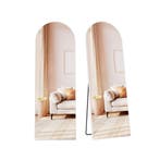 Staande spiegel - 160 cm hoog - volledige lengte spiegel -, Huis en Inrichting, Woonaccessoires | Spiegels, Verzenden, Nieuw