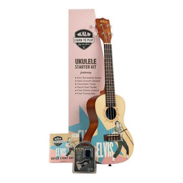 Kala Learn To Play Elvis Rockabilly concert ukulele, Ophalen of Verzenden, Nieuw