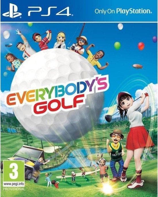 Playstation 4 Everybodys Golf, Spelcomputers en Games, Games | Sony PlayStation 4, Zo goed als nieuw, Verzenden