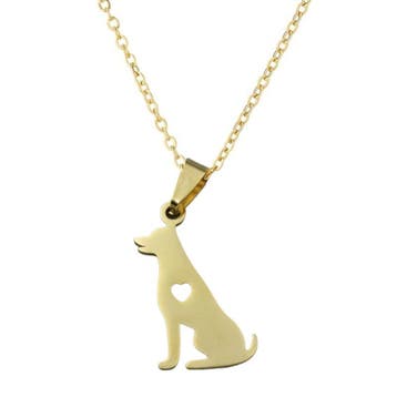 Fako Bijoux - Ketting Met Hanger - Stainless Steel - RVS -, Verzenden, Nieuw