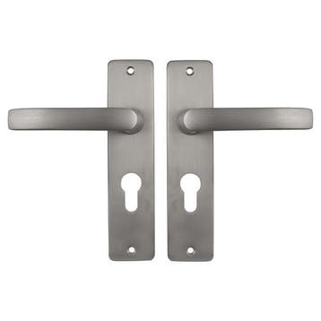 Deurbeslag | Deurklink met cilinderschild | Starx | 55 mm, Verzenden, Nieuw