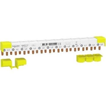 SCHNEIDER A9XPC712 IC40 KAMRAIL 3PN 12 MOD, Ophalen of Verzenden, Nieuw, Groepenkast