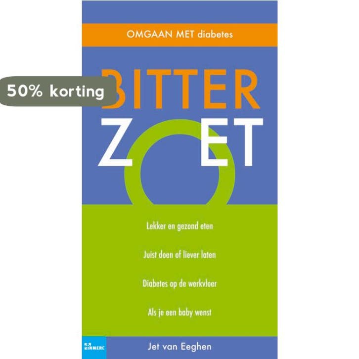 Bitterzoet 9789066115941 Jet van Eeghen, Boeken, Gezondheid, Dieet en Voeding, Zo goed als nieuw, Verzenden