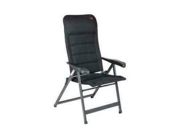 Crespo kampeer stoel ap-237 air-deluxe zwart kleur 80, Nieuw