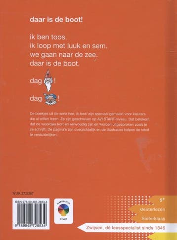 Daar is de boot! / Hee, ik lees! - Rian Visser 9789048728534, Verzenden, Zo goed als nieuw, Rian Visser