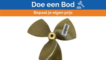 Bieden: Vetus P4E15.2x11R Brass 3 Blade Propeller 15.2 x 11, Watersport en Boten, Ophalen of Verzenden, Nieuw