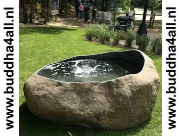 Riviersteen hottub voor tuin of badkamer. Jacuzzi of ligbad, Ophalen, Nieuw