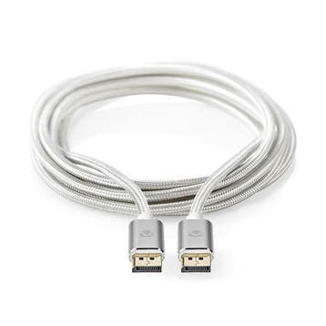 DisplayPort kabel 1.4 | Nedis | 2 meter, Audio, Tv en Foto, Verzenden, Nieuw