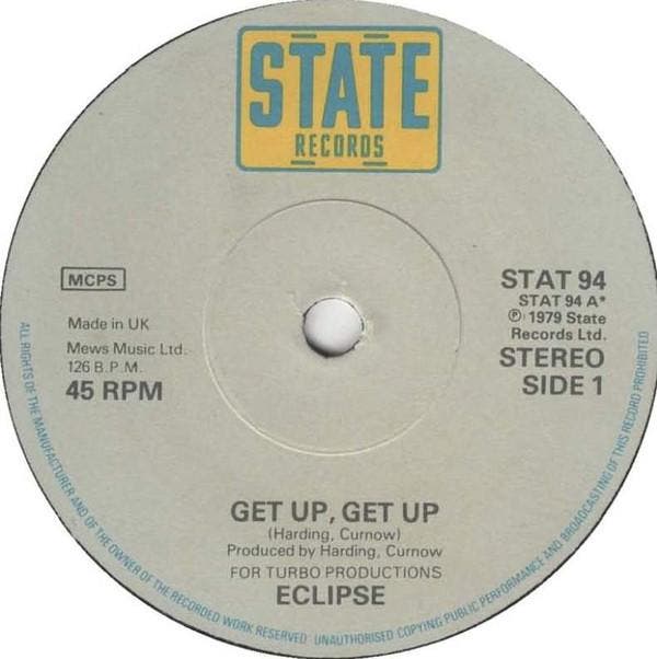 Eclipse - Get Up, Get Up, Cd's en Dvd's, Vinyl | Pop, Gebruikt, Ophalen of Verzenden