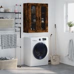 vidaXL Bovenkast 69,5x34x90 cm gerookt eikenkleurig, Huis en Inrichting, Verzenden, Nieuw, 50 tot 100 cm, Minder dan 100 cm