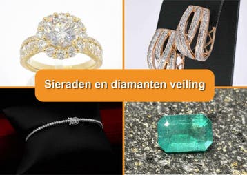 NU op Onlineveilingmeester.nl: Sieraden en diamanten (9190), Sieraden, Tassen en Uiterlijk, Antieke sieraden