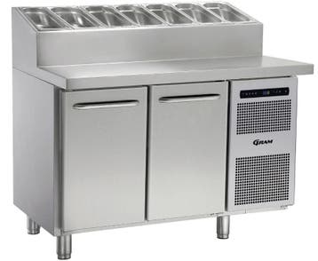 Gram RVS koelwerkbank | 2 deuren en 6x1/3 GN | 345liter, Verzenden, Nieuw in verpakking