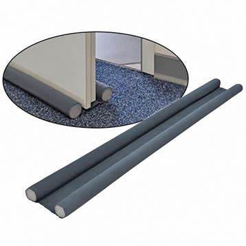 Haushalt Tochtstopper Dubbel, 95 cm - Grijs, Verzenden, Nieuw