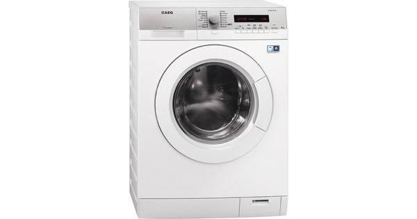 AEG L76495NFL - Wasmachine - 9 kg - 1400 tpm, Witgoed en Apparatuur, Wasmachines, Zo goed als nieuw, Voorlader, 85 tot 90 cm, Ophalen of Verzenden
