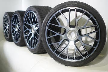 991 911 Carrera Targa 4 Turbo S GTS van 2012- 2016 20 inch v, Gebruikt, Velg(en), 20 inch, Winterbanden