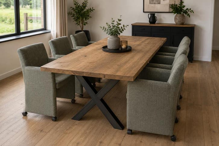 6x ZEER NETTE nieuw gestoffeerde FAUTEUIL'S merk FORA FORM (, Huis en Inrichting, Fauteuils, Ophalen of Verzenden