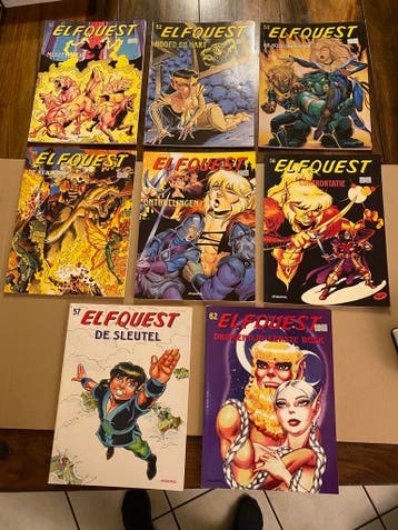 Fantasy - Elfquest - 8 Albums in één koop, Ophalen of Verzenden, Gebruikt, Boek of Spel