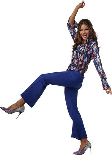 2dekans | dressforfun - Disco queen M - verkleedkleding, Ophalen of Verzenden, Zo goed als nieuw