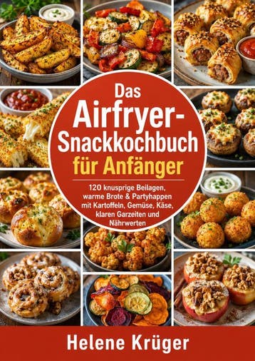 Das Airfryer-Snackkochbuch Für Anfänger | Helene Krüger, Ophalen of Verzenden, Nieuw, Helene Krüger