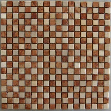 Wand Mozaïek Tegels Factory Marmer Bruinrood Beige Gepoli.., Doe-het-zelf en Verbouw, Tegels, Wandtegels, Nieuw, Ophalen of Verzenden
