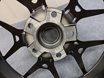 HP Velgen Vossen S21-01 Forged Style Satin Black, Nieuw, Personenwagen, Velg(en)