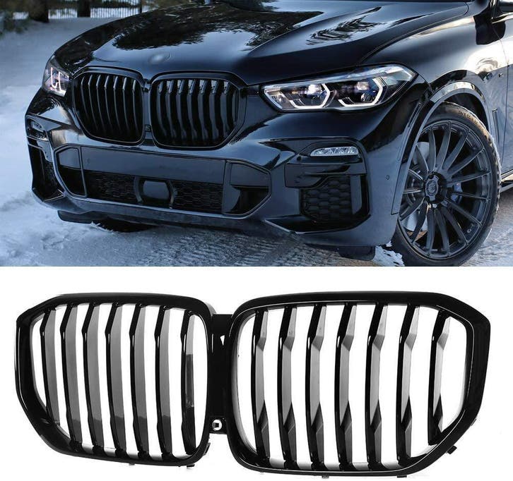 Hoogglans Zwarte Nieren (Grillen) BMW X5 G05 B1917, Auto-onderdelen, Carrosserie en Plaatwerk, Nieuw, BMW, Voor, Links, Rechts