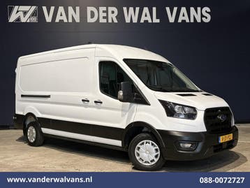 Ford Transit | 2.0 TDCI 130pk L3H2 Euro6 Airco |, Gebruikt, Euro 6, Wit, Dealer onderhouden
