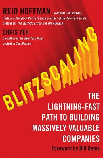 9780008303631 Blitzscaling The LightningFast Path to Buil..., Verzenden, Gelezen, Reid Hoffman