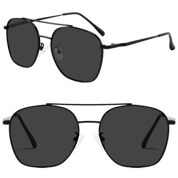 Fako Sunglasses - Zonnebril Vierkant - Polariserend -, Verzenden, Nieuw