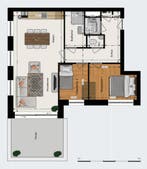 Te huur: Appartement Noorwegenkade in Almere, Almere, Flevoland, Appartement