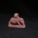 Oud-Egyptisch Faience Sow amulet. 2,7 cm L. 664 - 332 v.Chr.