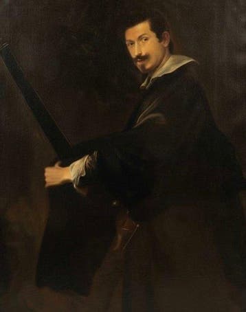Antony van Dyck (1599-1641), Seguidor de - Hombre con laud