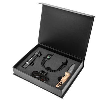 Survival cadeauset - EDC - 3 in 1, Ophalen of Verzenden, Nieuw